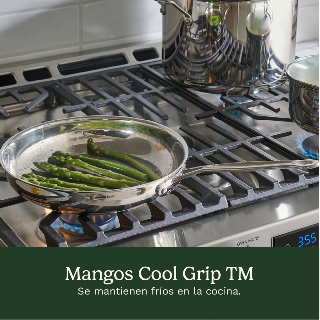 Set de Ollas de Acero Inoxidable de 11 piezas Chef ́s Classic